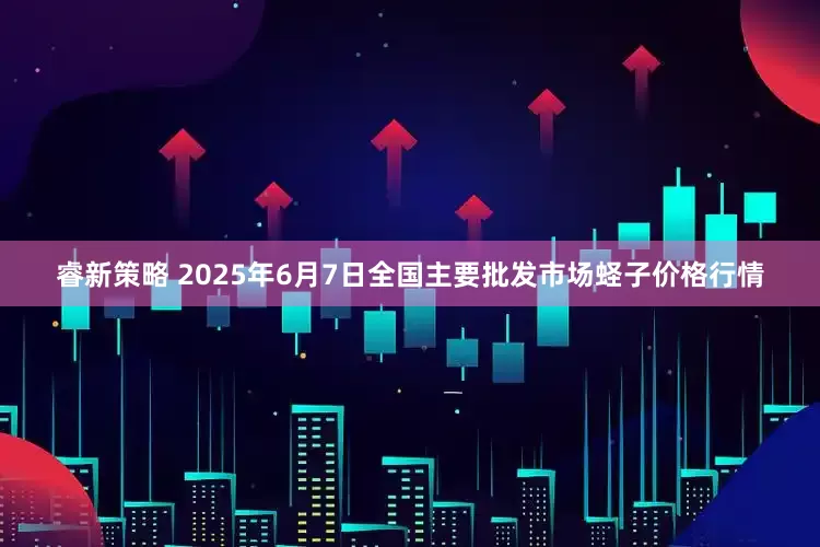 睿新策略 2025年6月7日全国主要批发市场蛏子价格行情